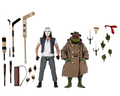 Фигурки NECA Teenage Mutant Ninja Turtles: Casey Jones & Raphael in Disguise (1990 Movie)