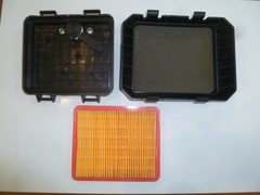 Фильтр воздушный в сборе (элемент-133х113х21 мм)/Air Filter element