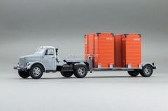 GAZ-51P and T-213 semi gray DIP 1:43