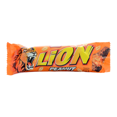 Шоколадный батончик Lion Peanut