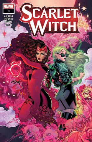 Scarlet Witch Vol 3 #3 (Cover by Russell Dauterman)