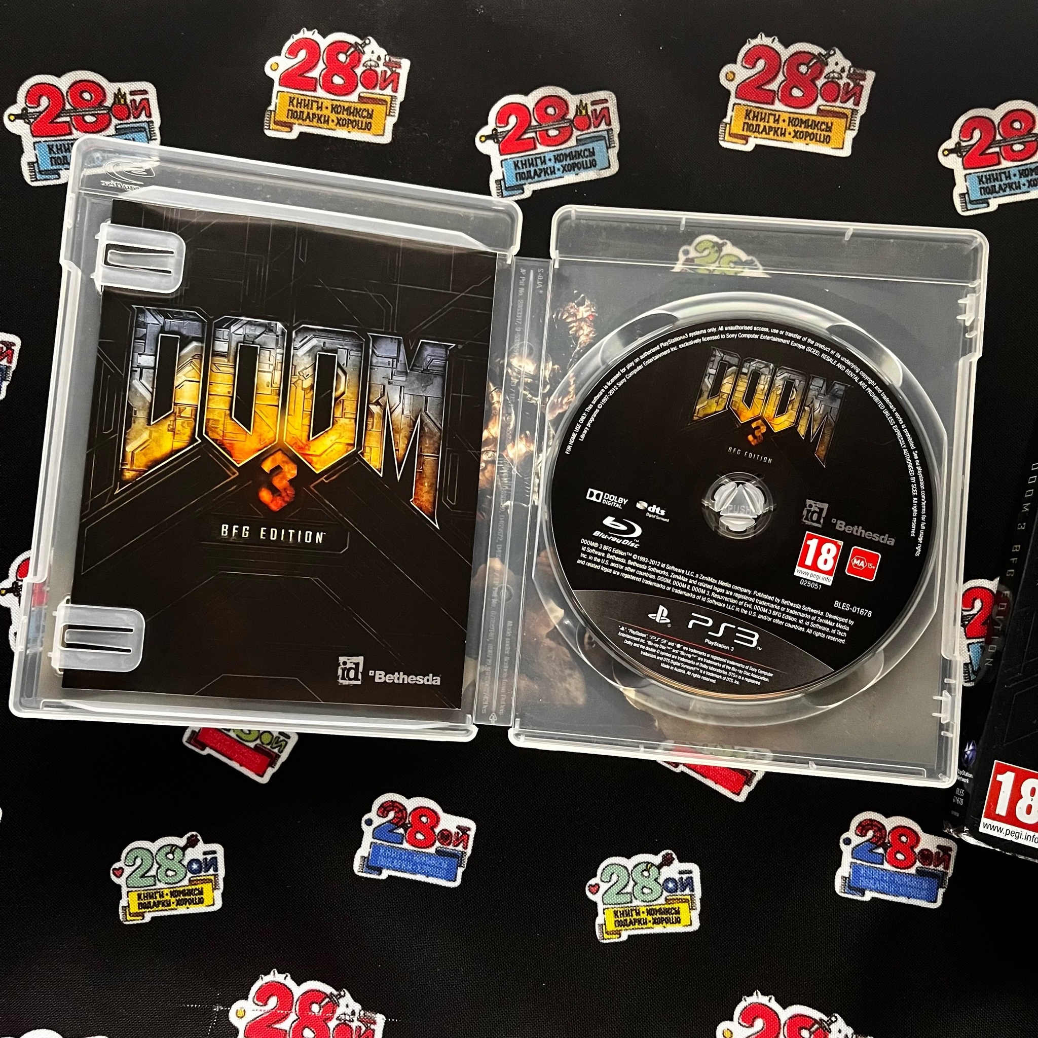 Игра Doom 3. BFG Edition (PS3) (Б/У) – купить по выгодной цене |  Интернет-магазин комиксов 28oi.ru