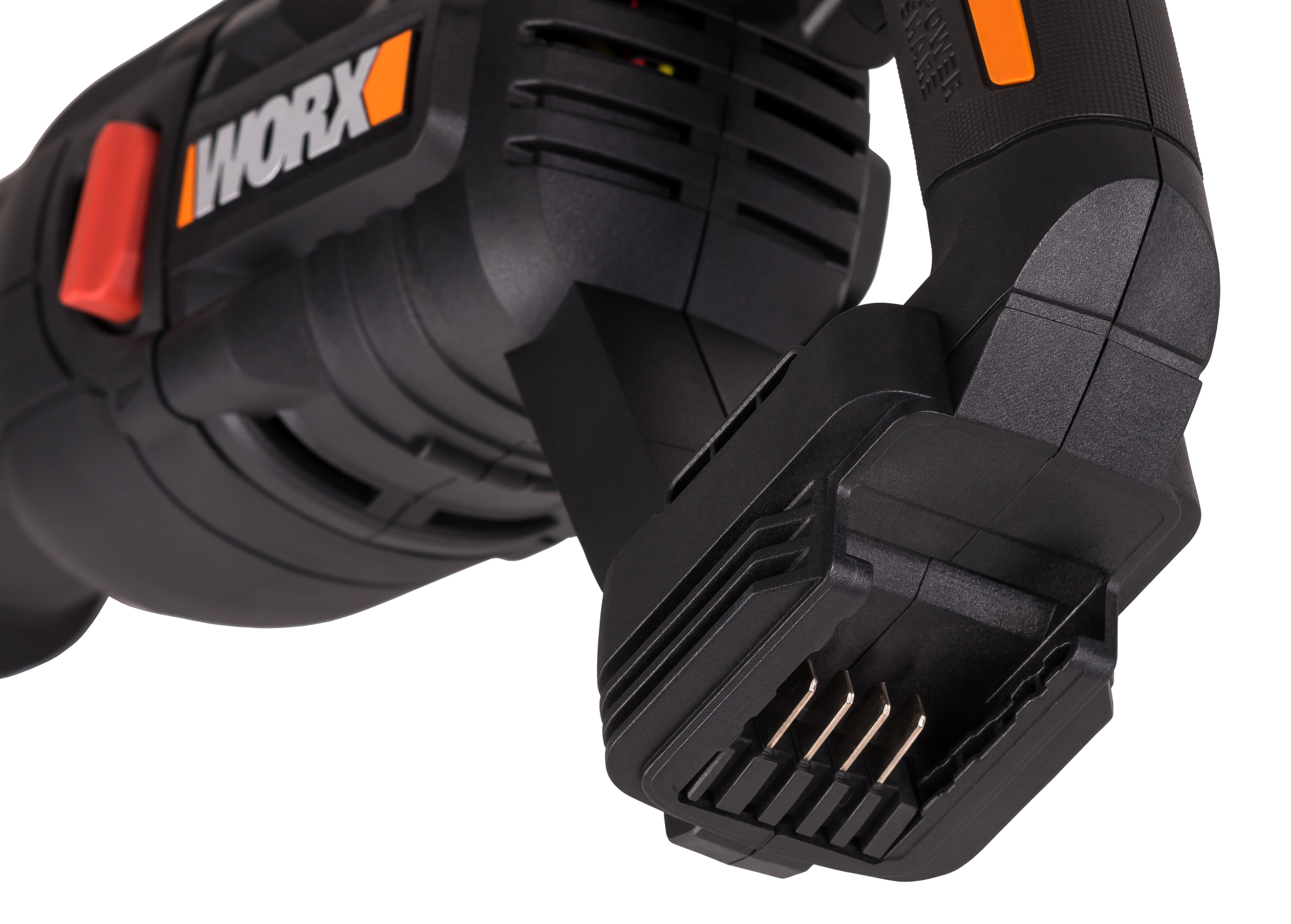 Сабельная пила аккумуляторная бесщеточная WORX WX516, 20В, 4Ач х1, ЗУ 2А.