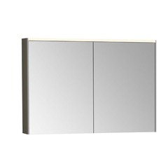 Vitra 66912 Универсальный зеркальный шкаф 100 см с LED подсветкой фото