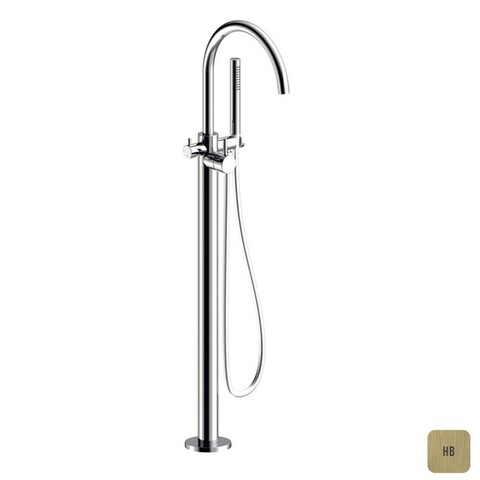 Almar E216000.HB Almar VASCA Смеситель напольный для ванны , излив 277 мм, внешняя часть, цвет High Brass Brushed PVD