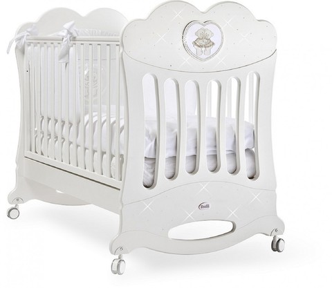 Кровать детская " CHATON" (BIANCO/ WHITE (белая))