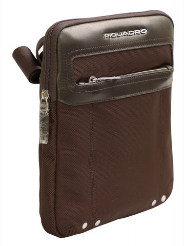 Сумка мужская Piquadro Link CA1358LK2/TM тёмно-коричневый натур.кожа/нейлон