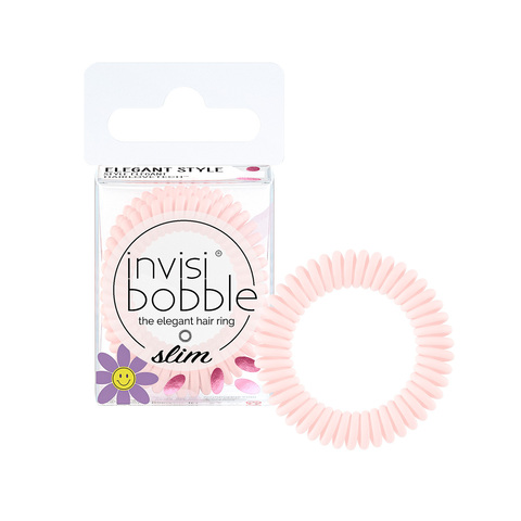 Резинка - браслет для волос Slim Cuter than you Pink | Invisibobble