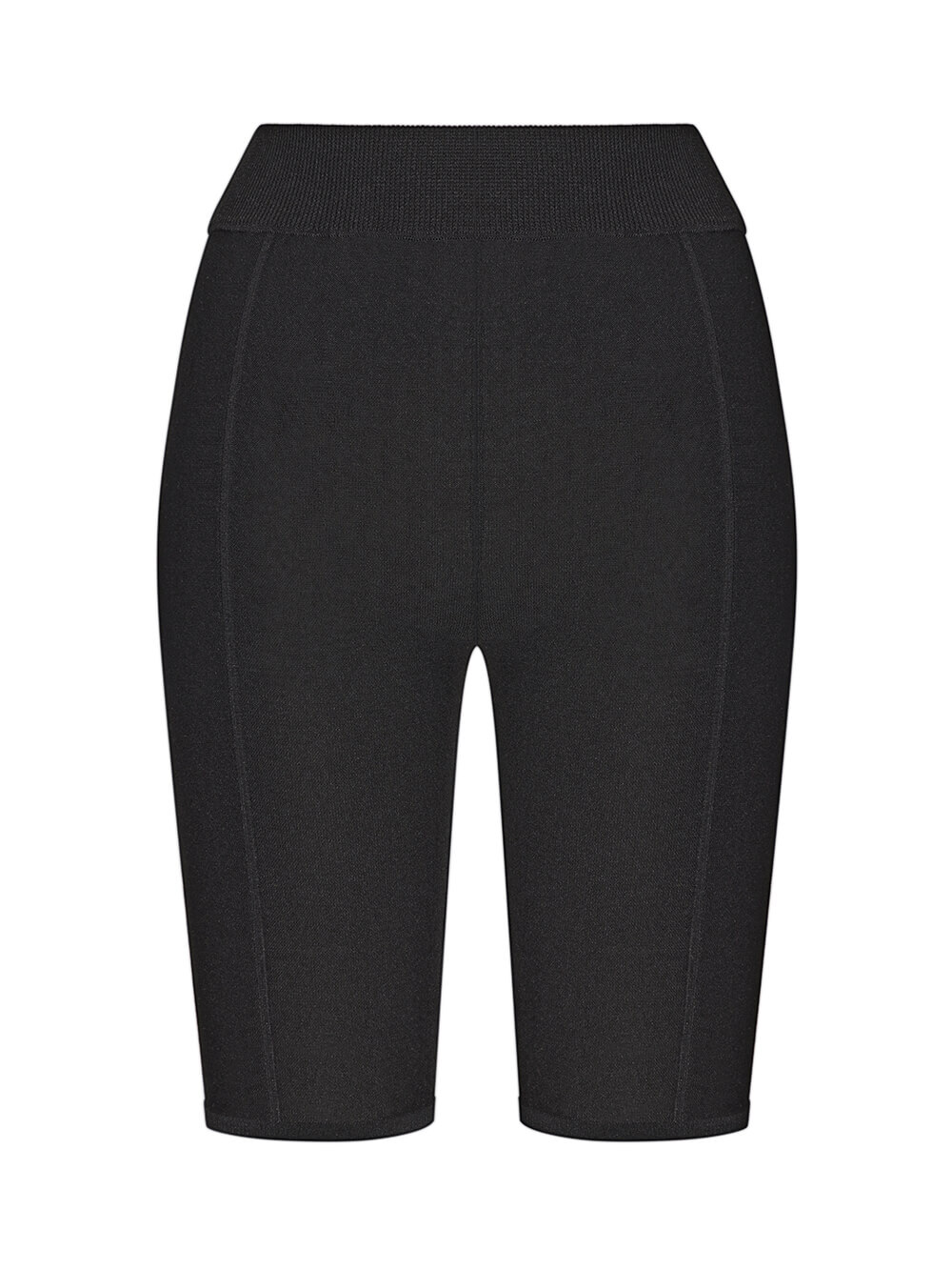Женские шорты черного цвета из вискозы