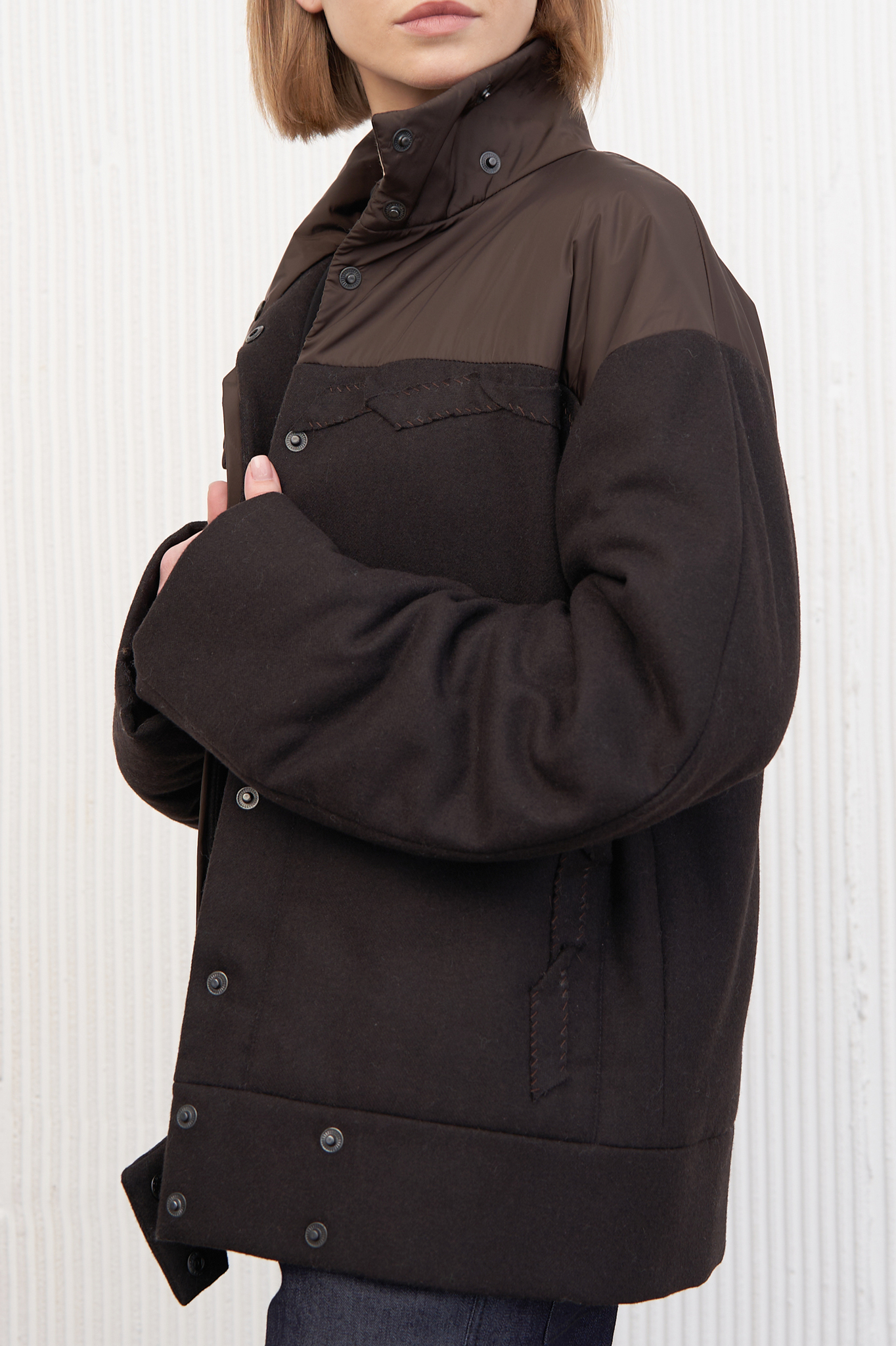 Утепленная женская куртка (бомбер)