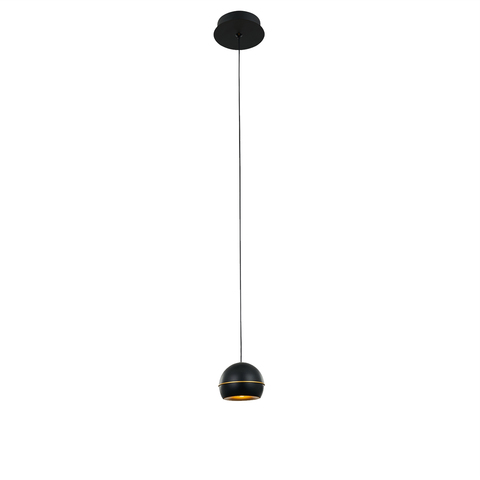 Подвесной светильник MD21001034-1A black/gold