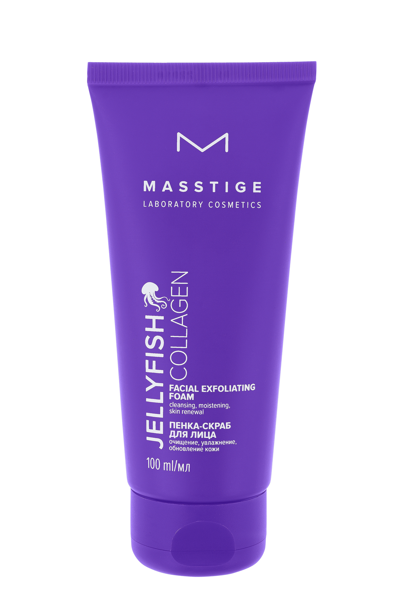 Masstige JELLYFISH COLLAGEN Пенка-скраб для лица 100мл