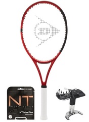 Теннисная ракетка Dunlop CX 200 OS + струны + натяжка в подарок