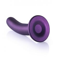 Фиолетовый фаллоимитатор Smooth G-Spot - 17,7 см. - 