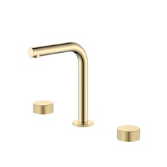 Boheme 152-G.3 Смеситель на столешницу STICK LINEA на 3 отв. GOLD фото