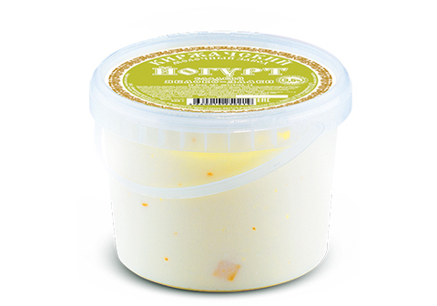 Йогурт яблоко-злаки 2.8% "Киржачский", 450г