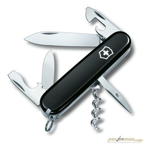 Нож перочинный Victorinox Spartan 91мм 12 функций черный (1.3603.3)