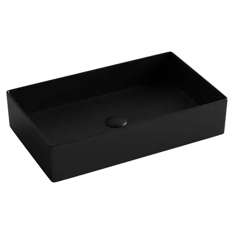Ceramica Nova CN6070MB Раковина накладная прямоугольная 601*361*130, цвет черный матовый, арт. CN6070MB