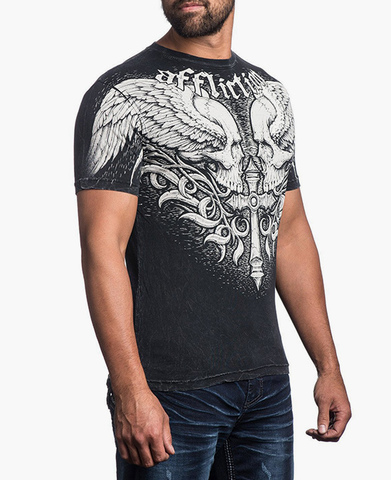 Affliction | Футболка мужская Power Tour A13871 правый бок