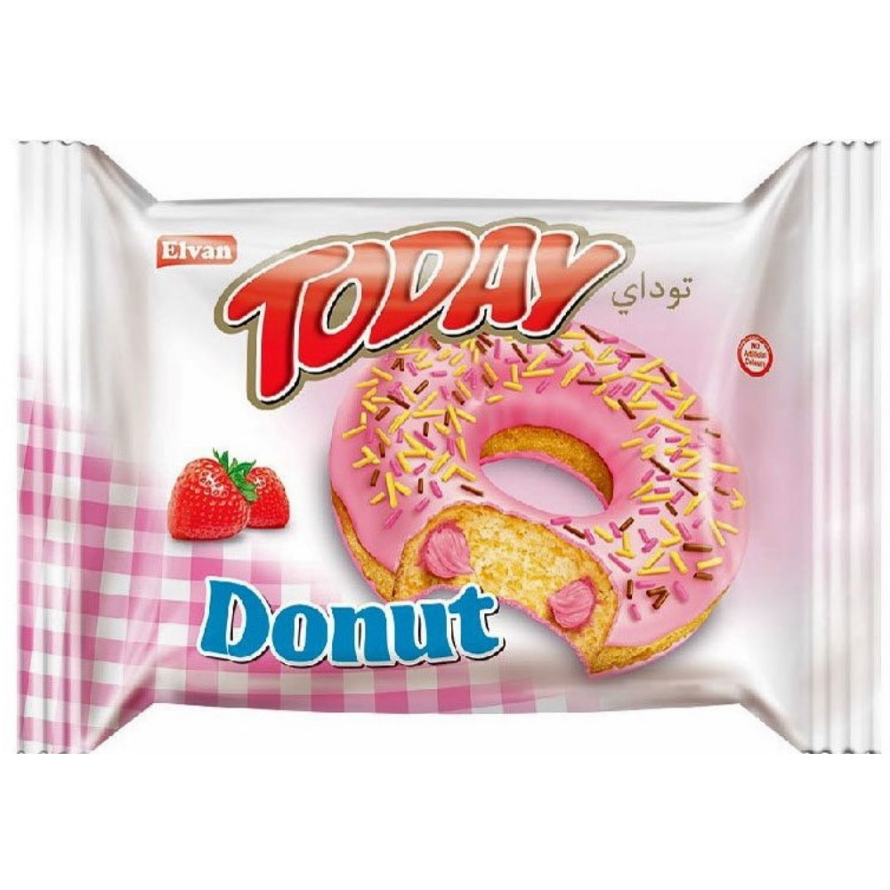 Пончик today Donut Strawberry 50г Турция