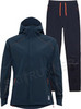 Элитный костюм для лыж и зимнего бега Gri Темп 3.0-2.0 мужской серый