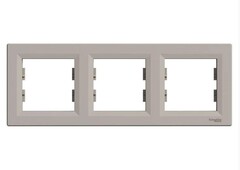 РАМКА 3-ПОСТ БРОНЗА ASFORA /SCHNEIDER/