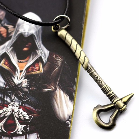 Assassin's Creed Tomahawk Pendant Necklace