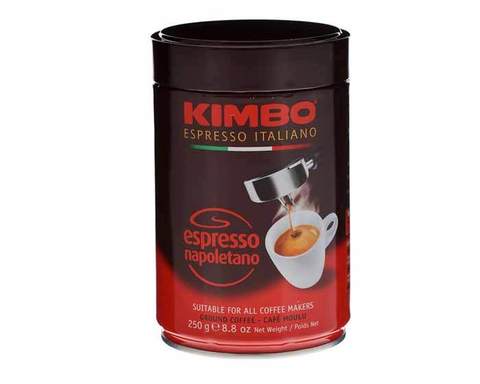 Кофе молотый Kimbo Espresso Napoletano, 250 г в жестяной банке