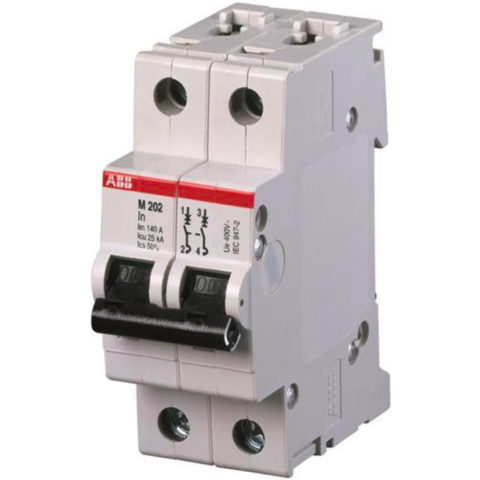 Автоматический выключатель 2-полюсный 12,5 A, тип  -, 12,5 кА M202 12,5A. ABB. 2CDA282799R0491