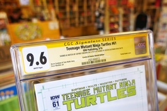 Teenage Mutant Ninja Turtles #61 CGC 9.6 со скетчем Джеффри Брауна и автографом Кевина Истмена