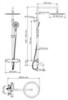 WasserKRAFT A18801 Thermo Душевой комплект с термостатическим смесителем