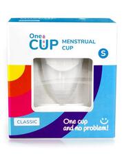 Прозрачная менструальная чаша OneCUP Classic - размер S - 