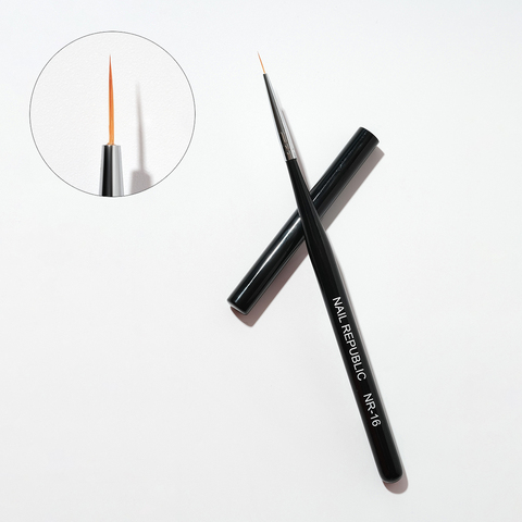 Nail Republic Кисть NR-16 для дизайна - волосок (9 мм)
