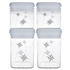 Canister set northwind, 4 pcs Marine Business