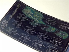 Металлизированные наклейки Arti nails Stiker цвет серебро №13