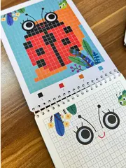 Пиксельная раскраска 