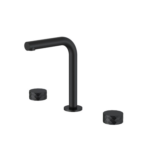 Boheme 152-B Смеситель на столешницу STICK DIAMOND на 3 отв. BLACK