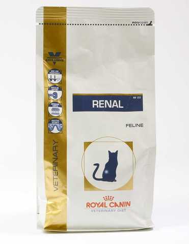 Royal Canin Renal RF23 корм для взрослых кошек с хронической почечной недостаточностью 500г