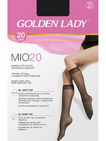 Гольфы Mio 20 (2 пары) Golden Lady