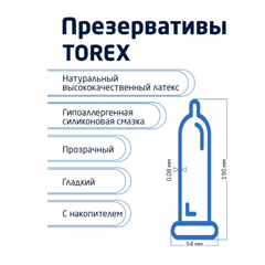 Презервативы особо прочные - TOREX 12 шт.