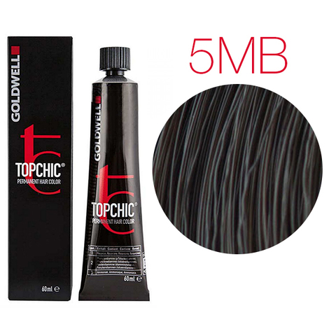 Goldwell Topchic 5MB (темный матово-коричневый) - Стойкая крем-краска