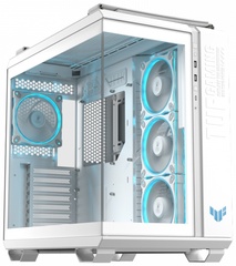 Корпус ASUS Asus TUF GAMING GT502 HORIZON TG ARGB WHITE Midi Tower белый