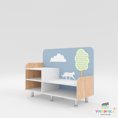 Стеллаж детский "Кошка" из коллекции "Яслиград"