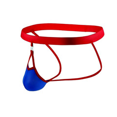 Мужские трусы джоки синие Romeo Rossi RR4004-9