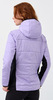 Премиальная куртка для лыж и зимнего бега Nordski Hybrid Warm 2.0 Lavender/Black W женская