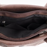 Сумка Саломея 334 македония какао + шоколад