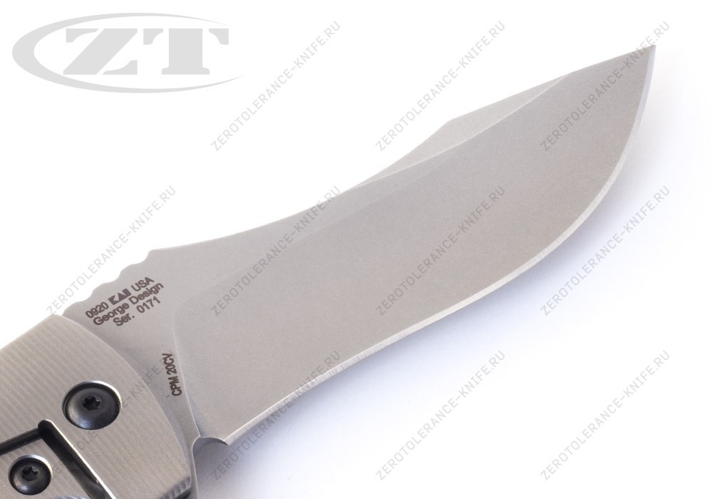 Нож Zero Tolerance 0920 Les George MNT - фотография 