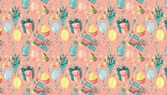 Открытка-конверт, без надписи, 