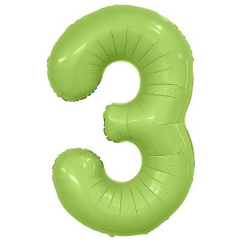 Цифра "3" фисташка