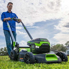 Газонокосилка Greenworks GD60LM51SP 60V (51 см) самоходная аккумуляторная, без АКБ и ЗУ